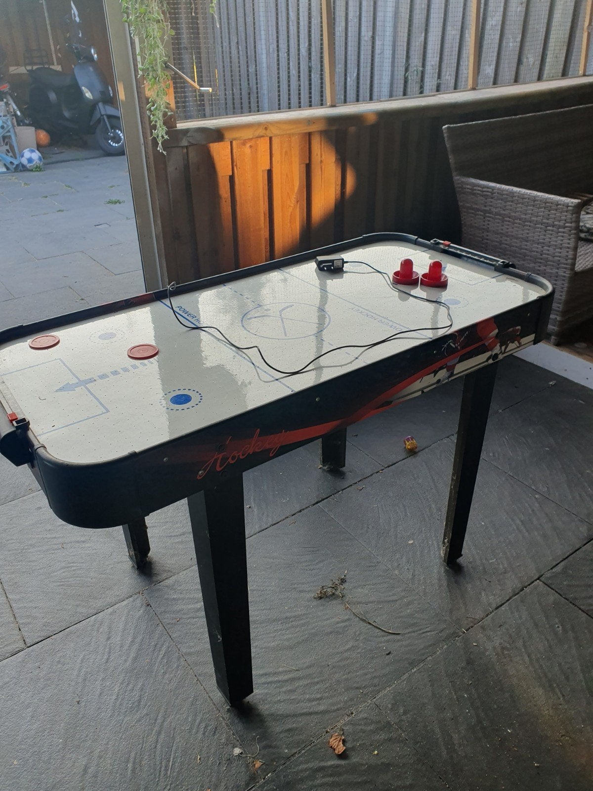 air hockey tafel, Ophalen, Gebruikt, Plank