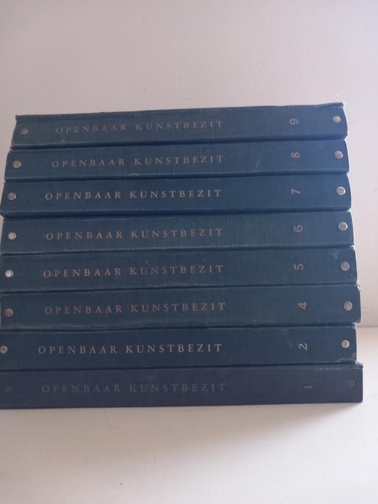 Boeken openbaar kunstbezit, Ophalen of Verzenden