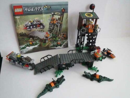Lego Agents, 8632, 8631 70160, Ophalen of Verzenden, Zo goed als nieuw, Complete set, Lego