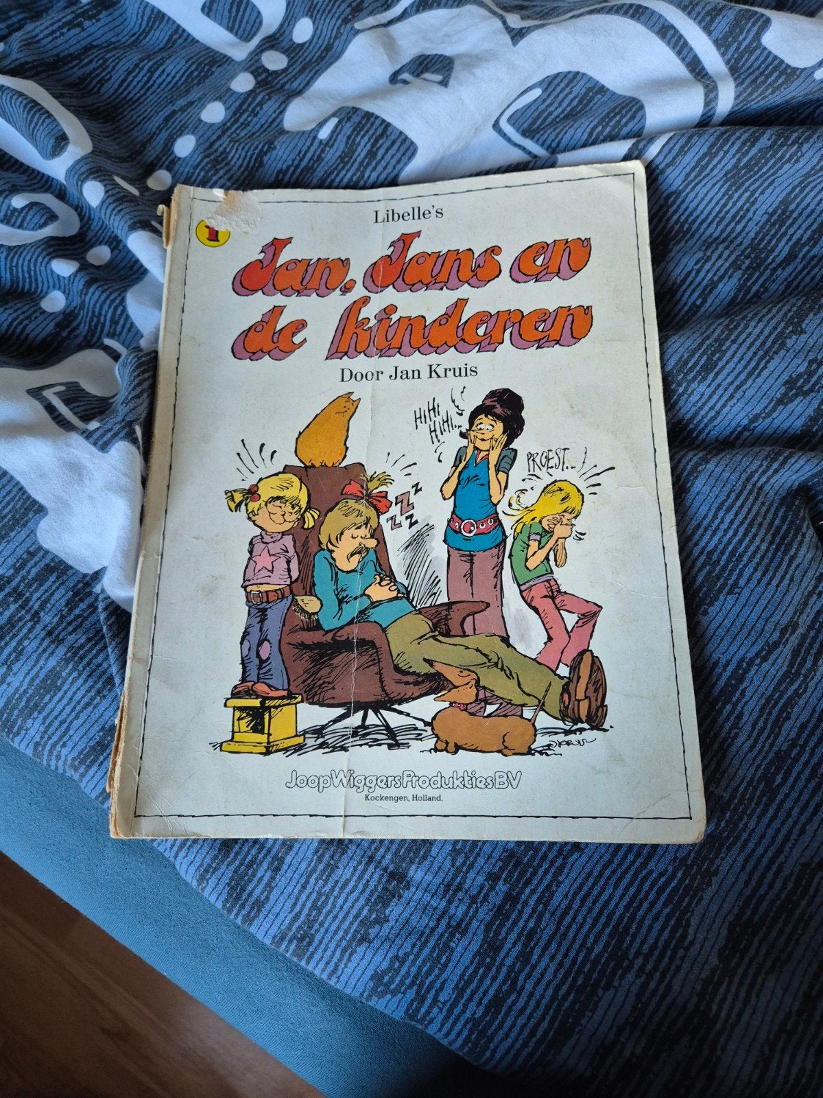 Libelle's Jan, Jans en de kinderen door Jan Kruis, Eén stripboek, Ophalen of Verzenden, Gelezen, Jan Kruis