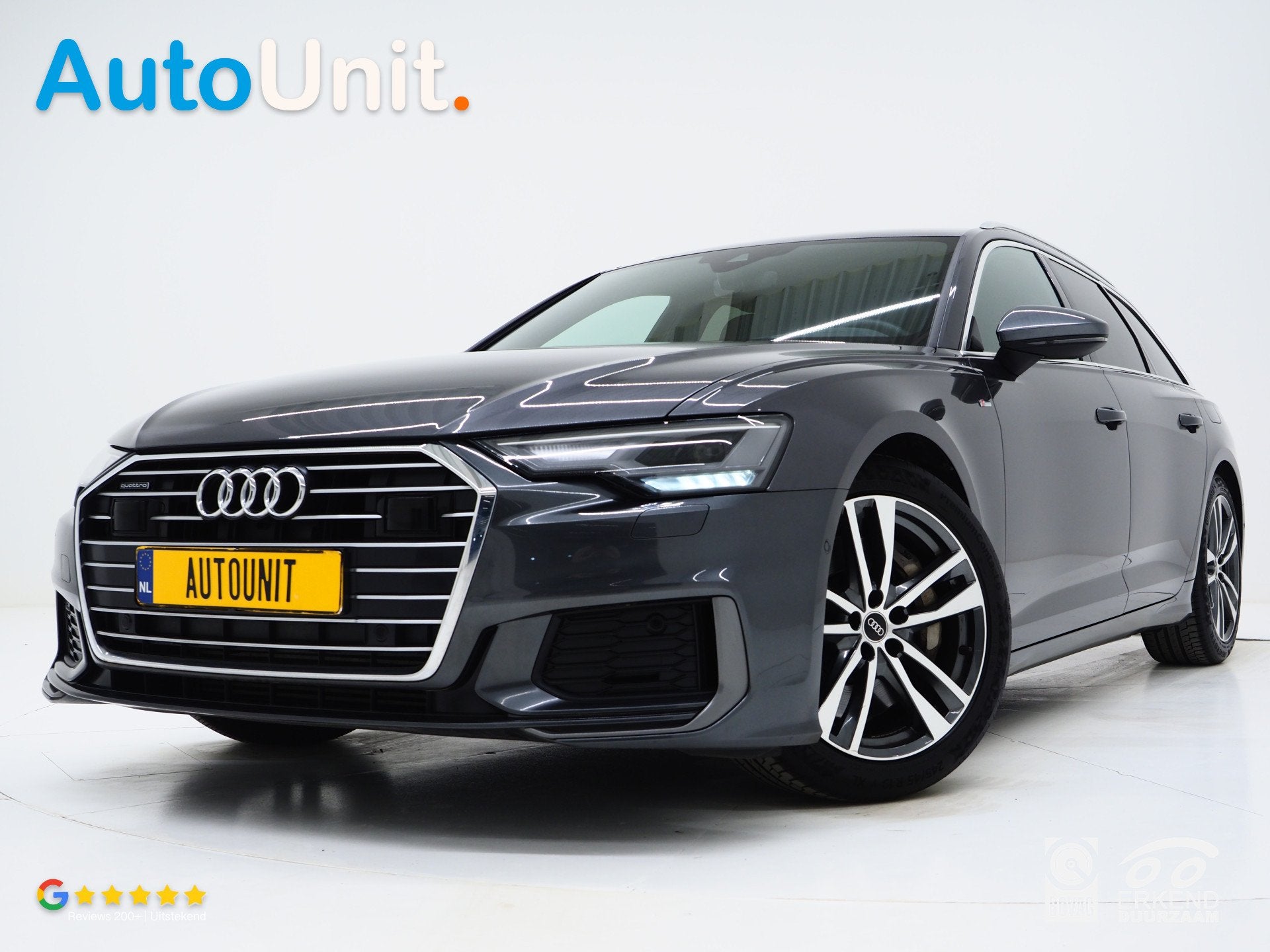 Audi A6 Avant 50 TFSI e quattro S-Line Edition | HUD | Camer, Auto's, Automaat, 77 km/l, Zwart, 4 cilinders
