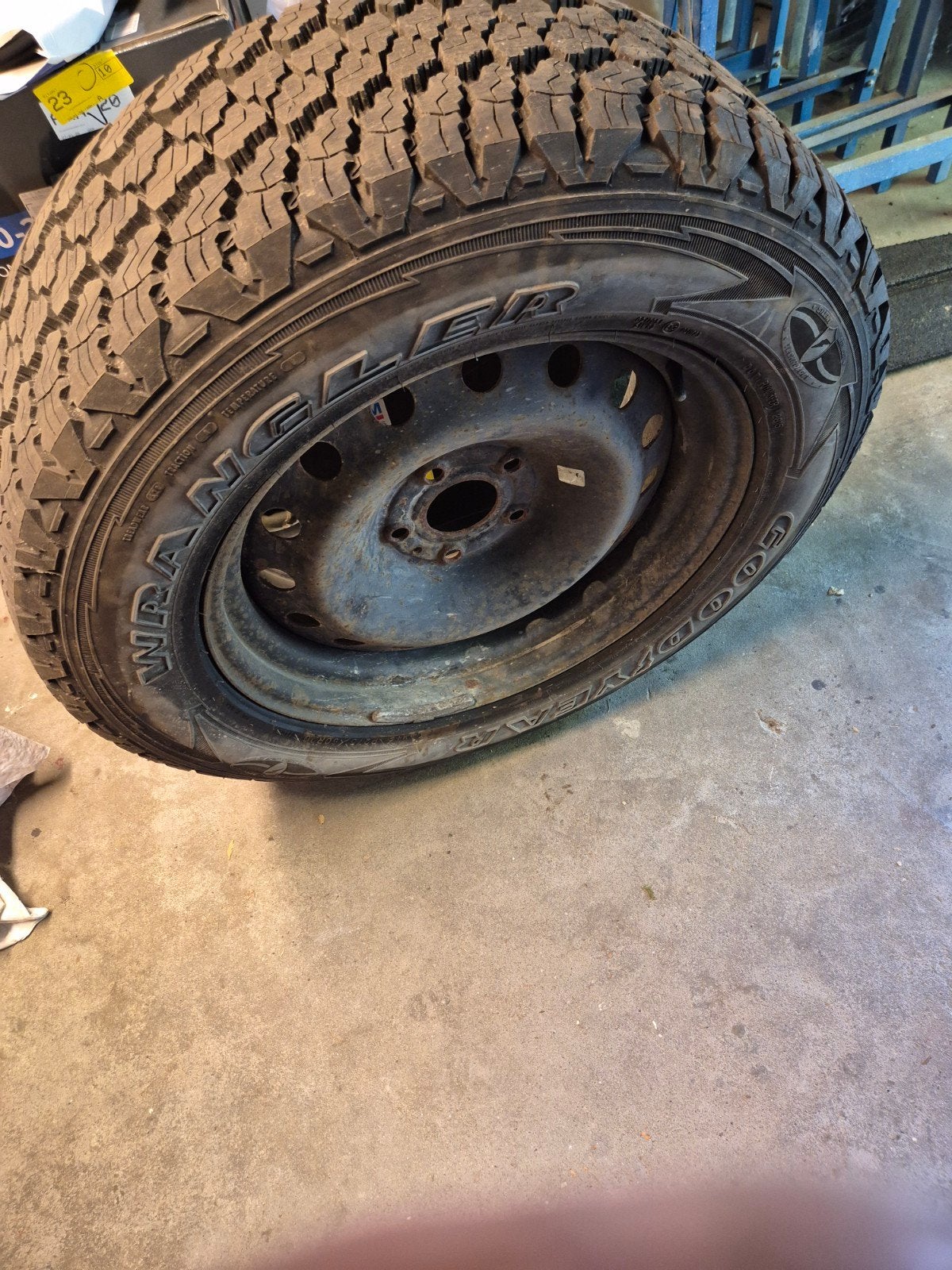 Dodge Ram reservewiel, Ophalen, Gebruikt, Dodge