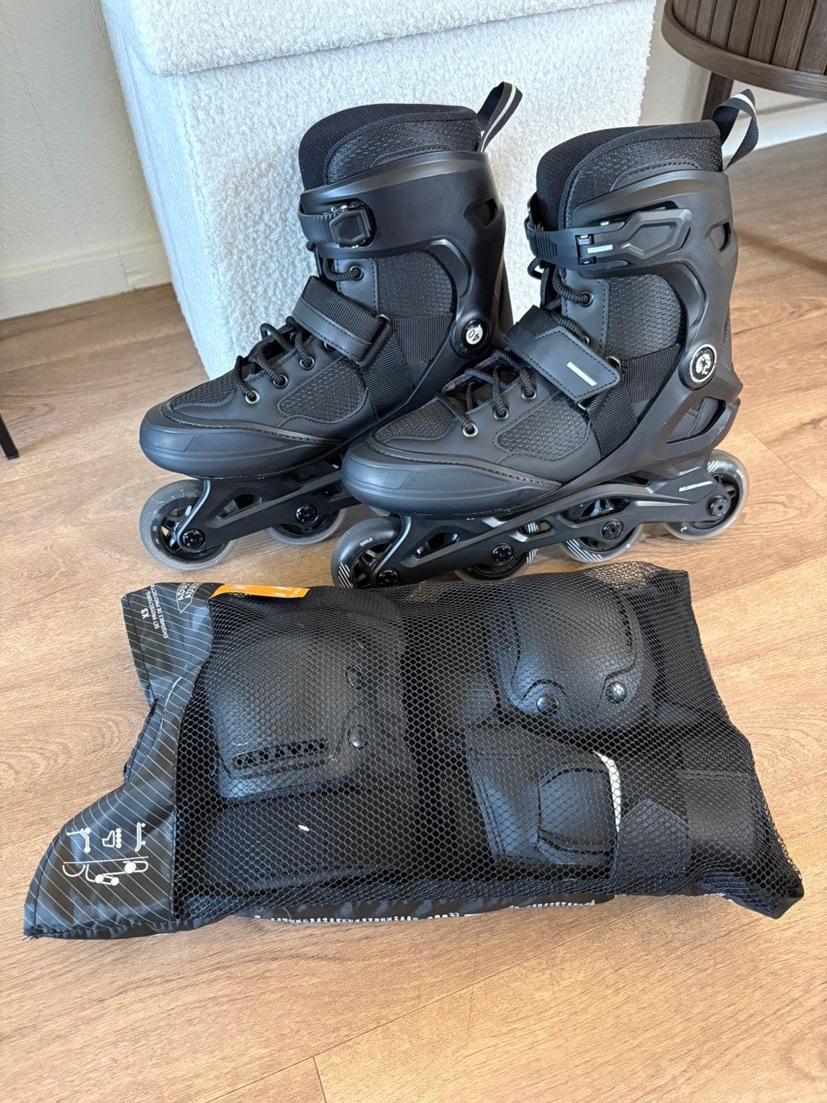Oxelo skeelers, Zo goed als nieuw, Inline skates 4 wielen, Ophalen, Overige merken