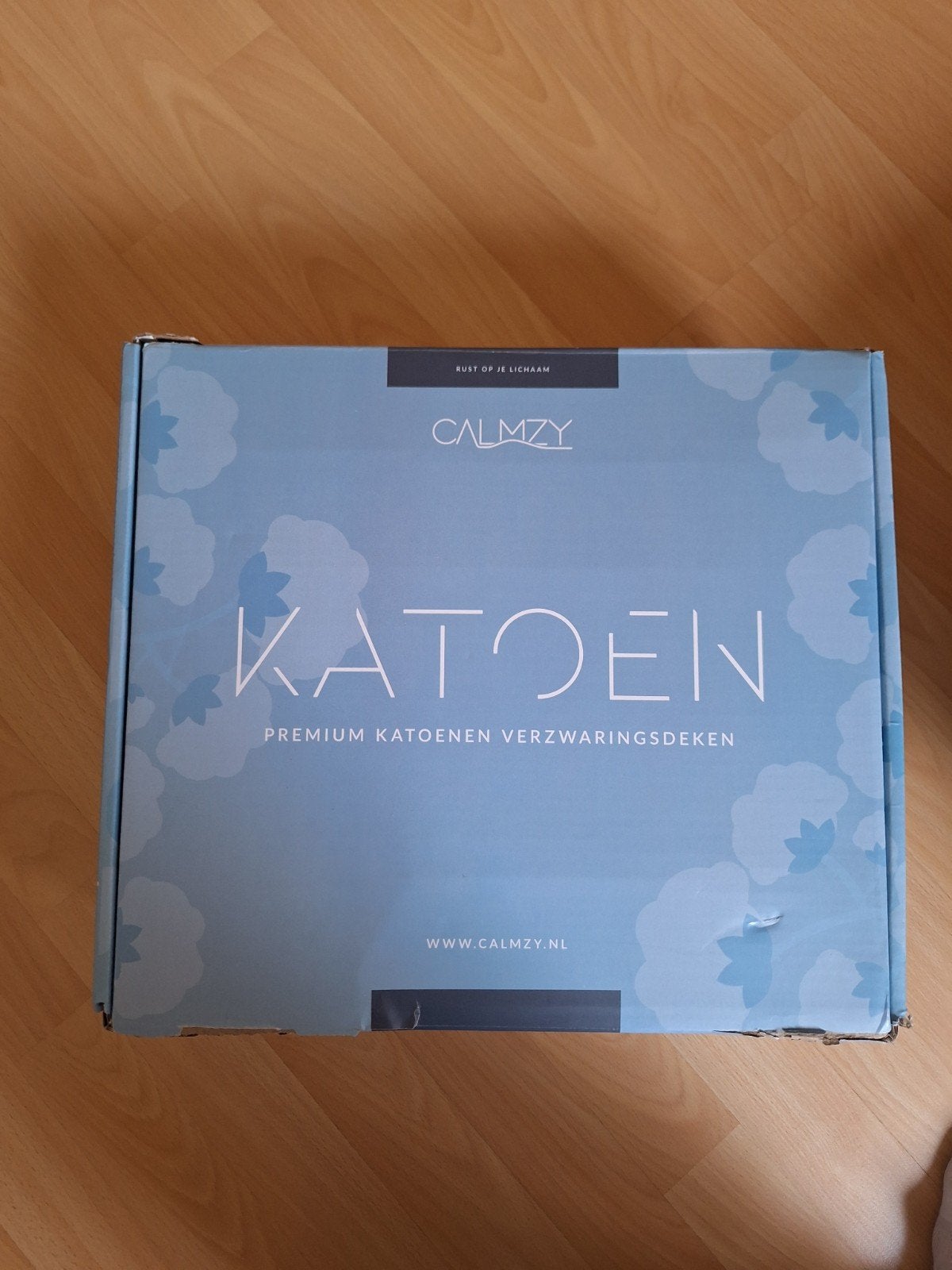 Calmzy Premium Katoenen Verzwaringsdeken 7 kg - Nieuw, Ophalen, Eenpersoons, Nieuw, Deken of Dekbed