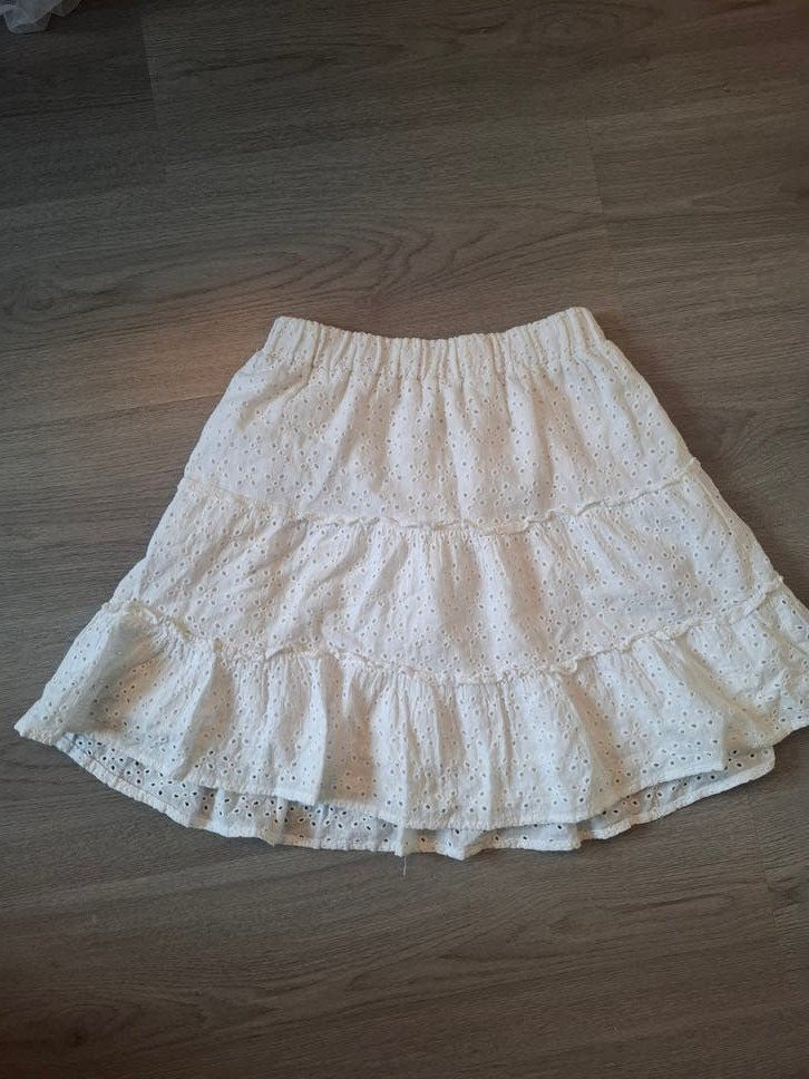 Rok Maat S, Kleding | Dames, Ophalen, Wit, Zo goed als nieuw, Maat 36 (S)
