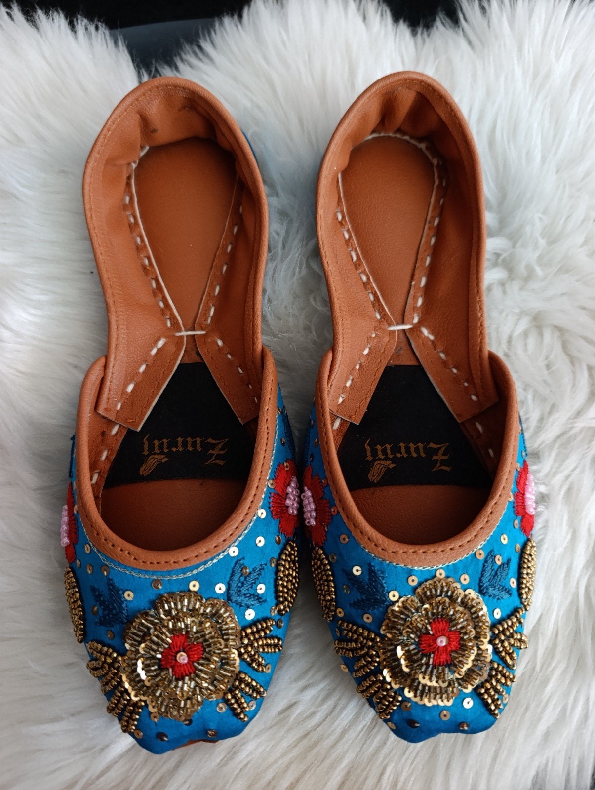 Zuruj Indiase Jutti's - Maat 38, Kleding | Dames, Blauw, Nieuw, Zuruj, Ballerina's