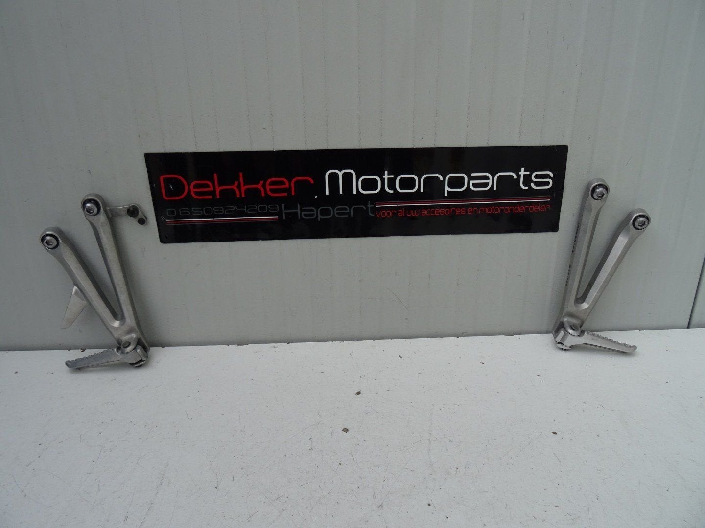 Set Duo Voetsteunen Honda CBR1000RR 2004-2005-2006-2007 SC57, Motoren, Onderdelen | Honda, Gebruikt, -, -, Ophalen of Verzenden