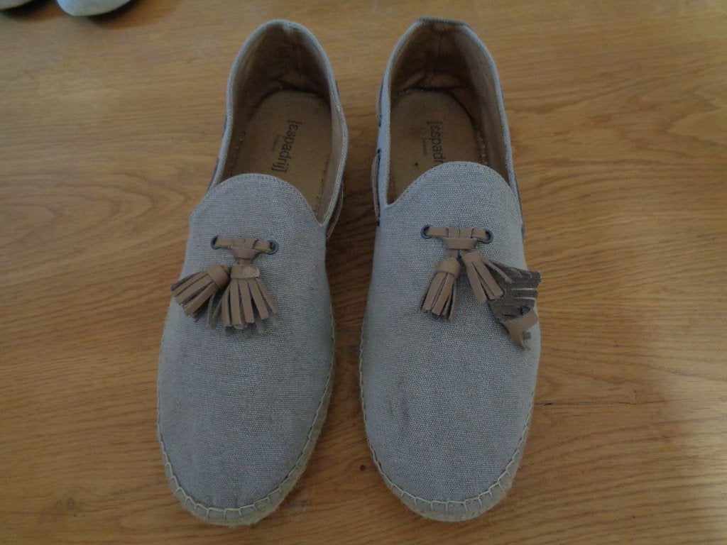 ESPADRIJ spaanse espadrilles:mt 45, Espadrij, Overige kleuren, Ophalen of Verzenden, Zo goed als nieuw