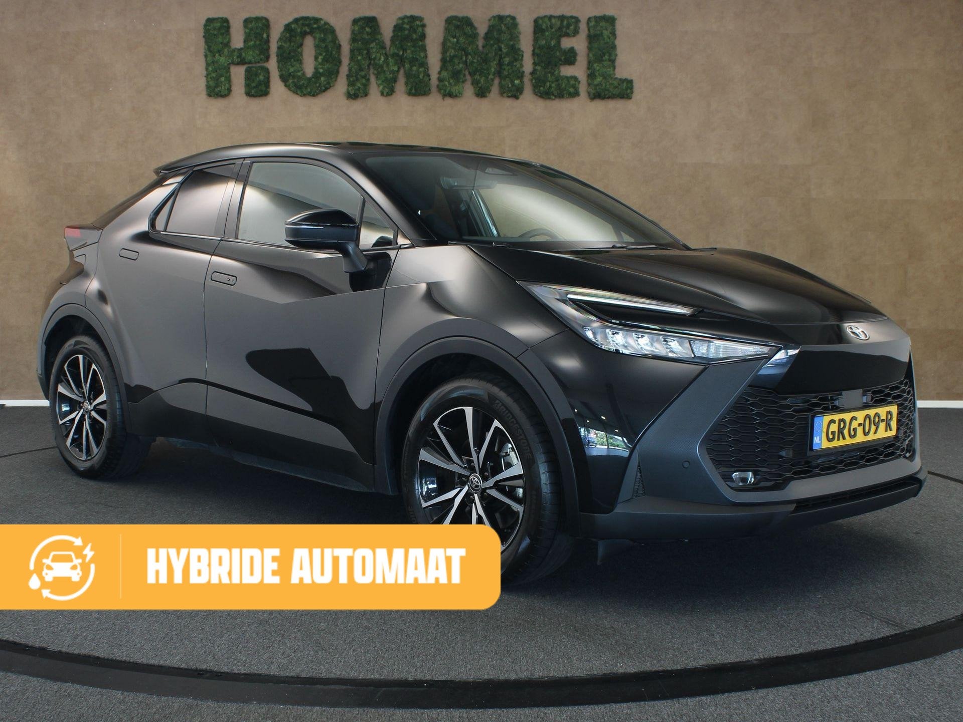 Toyota C-HR 2.0 Plug-in Hybrid 220 Dynamic - ORIGINEEL NEDER, Auto's, 4 cilinders, Zwart, Bedrijf, Grijs
