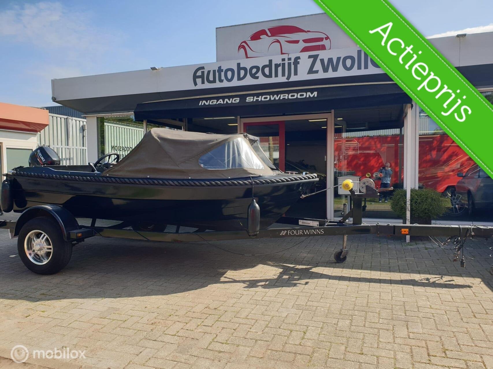 EEEN ZEER NETTE SLOEP 4.80 MET 8PK SUZUKI MOTOR|ACTIE PRIJS, Watersport en Boten, Sloepen, Mar lin watersport.nl, Gebruikt, Klinkhamer2