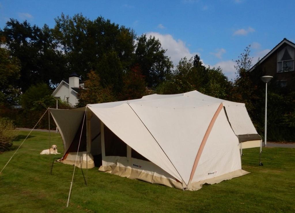 Vouwwagen Holtkamper Flyer Expedition, Caravans en Kamperen, Vouwwagens, Ophalen, Beige, Aanwezig, Holtkamper