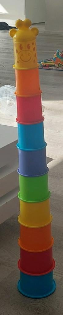 11-delige stapeltoren - Kleurrijk en leerzaam speelgoed, Ophalen of Verzenden, Nieuw, Overige typen