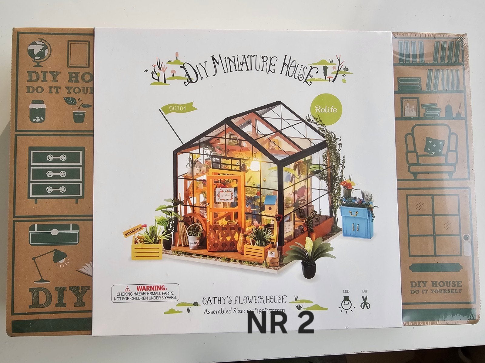 gloednieuw miniatuur bouwpakket van Cathy's Flower House, Ophalen of Verzenden, Nieuw, 1:50 tot 1:144