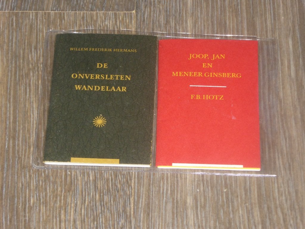 JOOP, JAN EN MENEER GINSBERG - F.B. HOTZ, Verzenden, Zo goed als nieuw, F.B. HOTZ