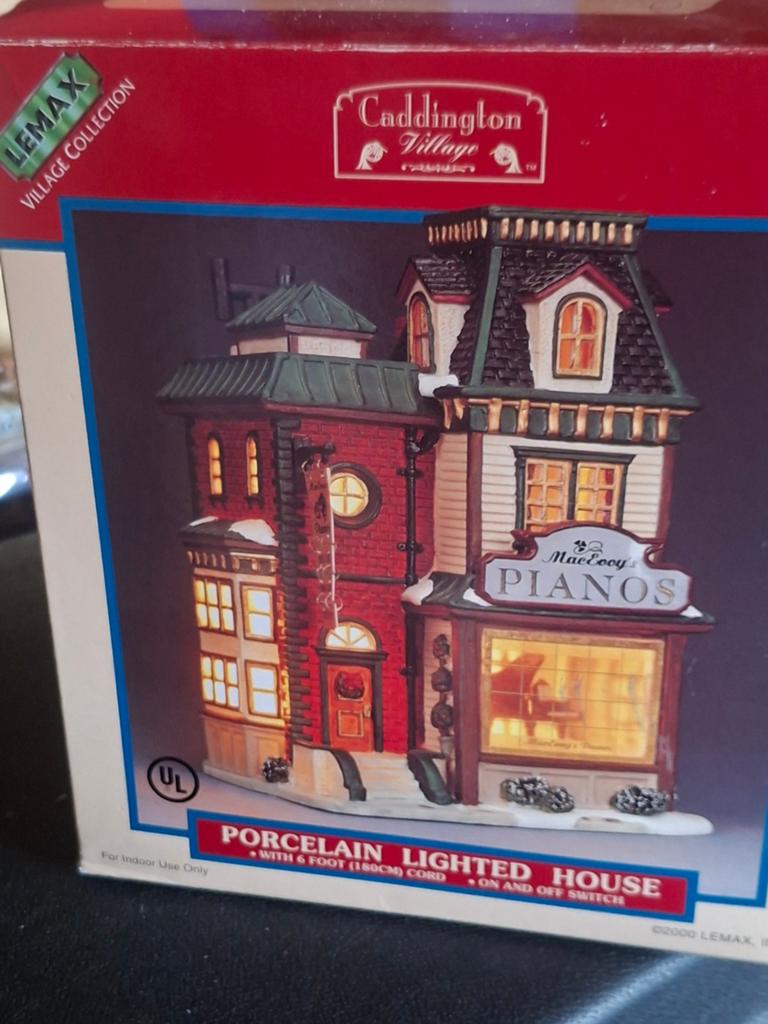 Lemax Macooys piano shop. Mooi item, Ophalen of Verzenden