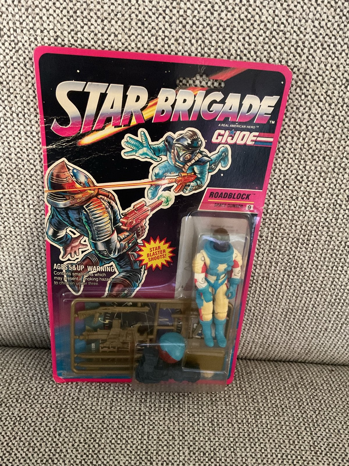 VTG Hasbro 1993 Star Brigade Roadblock MOC GI Joe, Ophalen of Verzenden, Nieuw