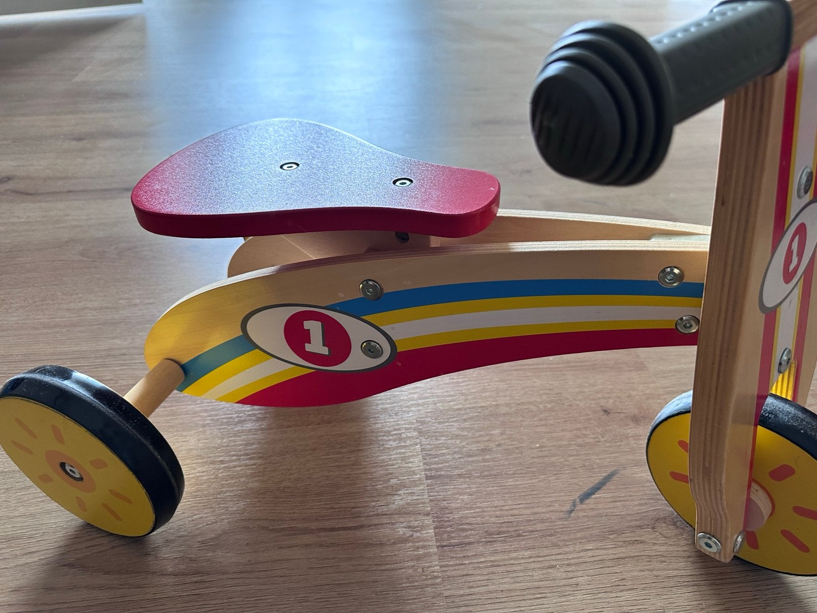 Houten loopfietsje met 3 wielen, Ophalen, Gebruikt, Loopfiets