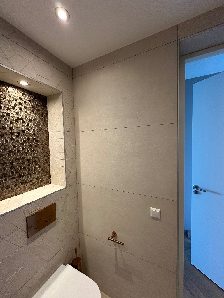 4 wandtegels 59,6 x 150 cm Porcelanosa Terra Bone, Doe-het-zelf en Verbouw, Tegels, Ophalen, 60 cm of meer, Nieuw, Minder dan 5 m²