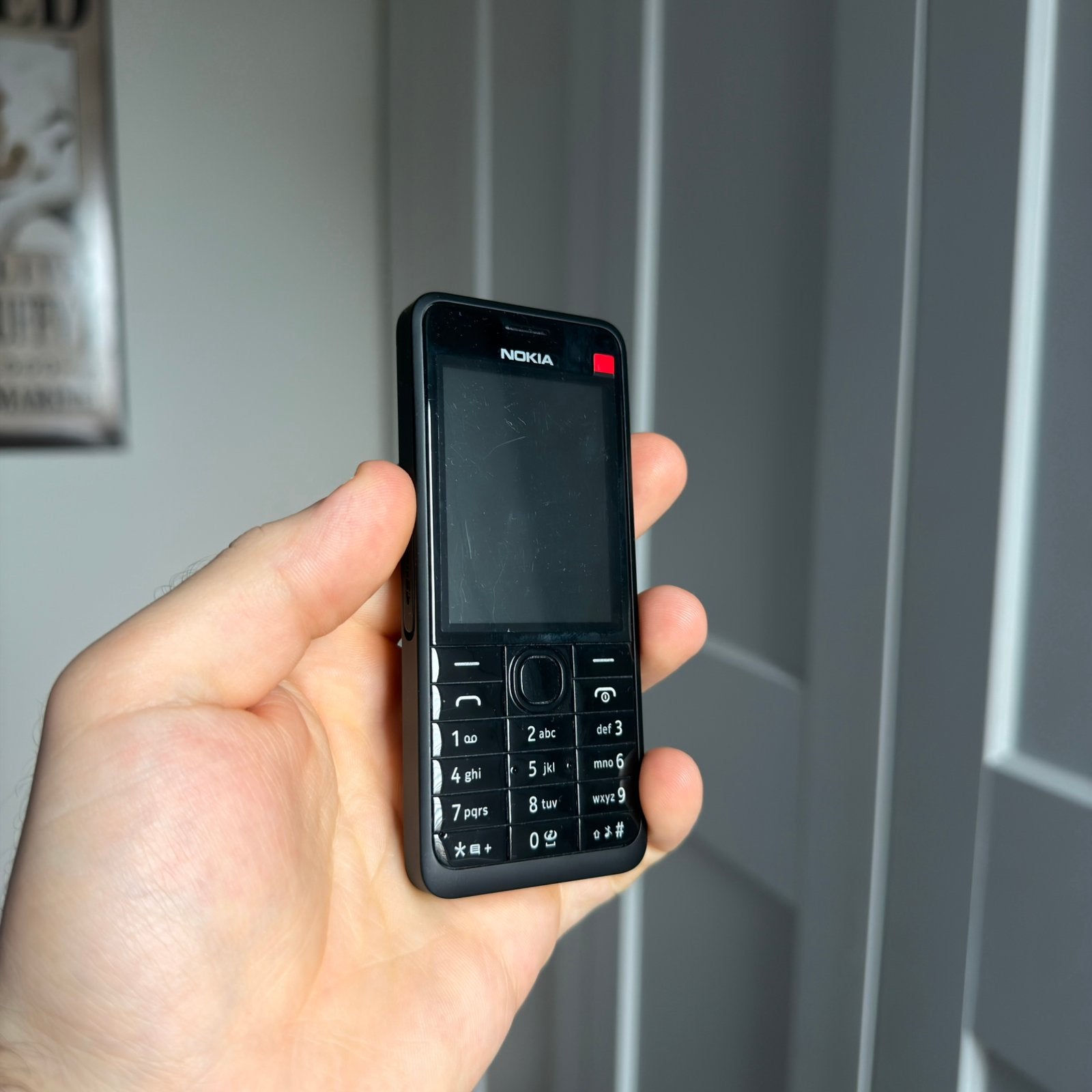 Nokia 301 Zwart Simlockvrij | Nieuw Ongebruikt | Met Oplader, Ophalen of Verzenden, Zo goed als nieuw, Zwart, Fysiek toetsenbord