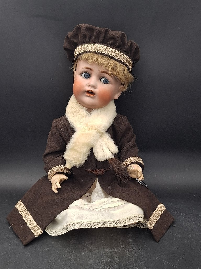 oude porseleinen baby pop JDK, begin 1900, Ophalen of Verzenden
