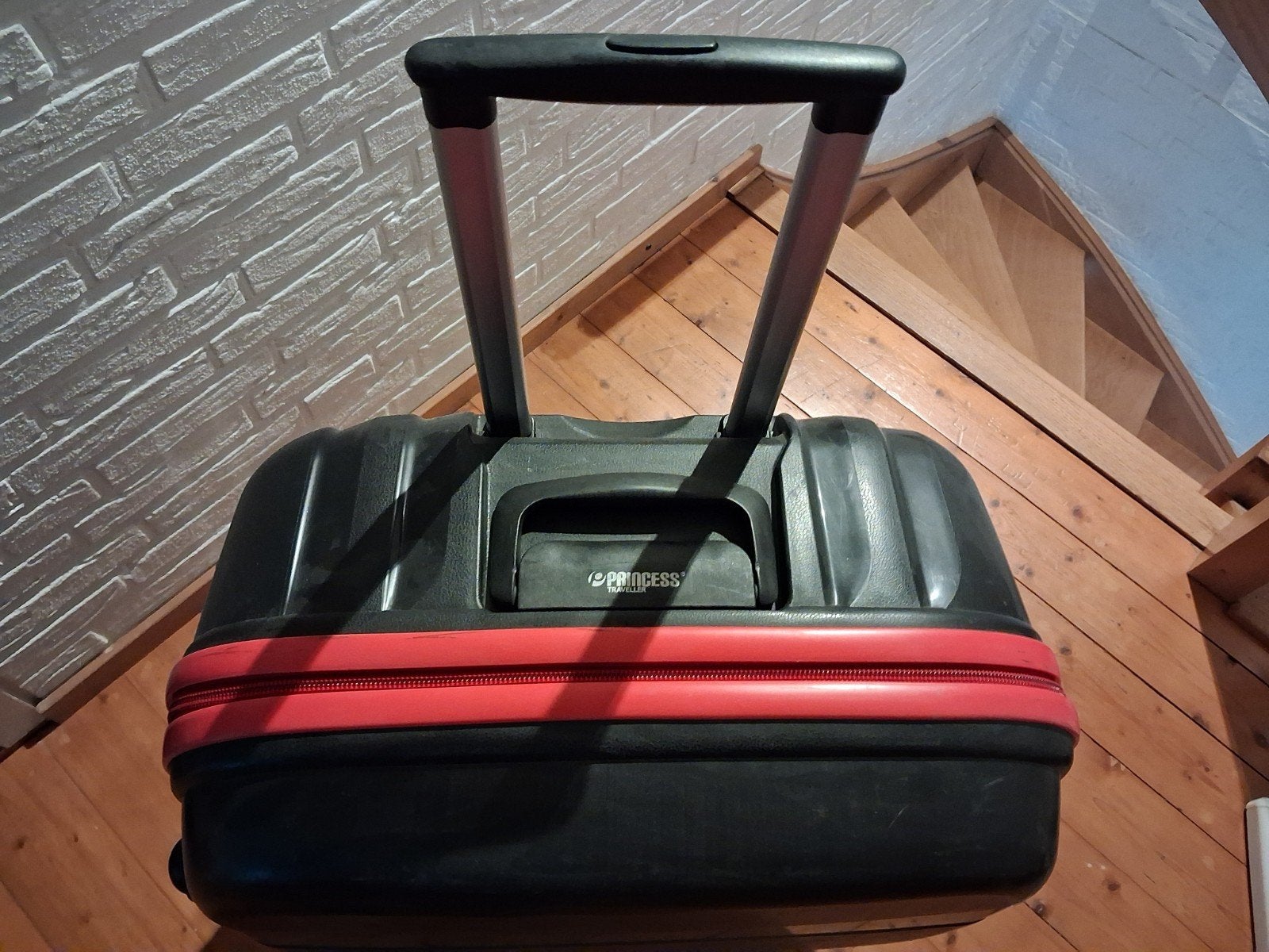 GROOT PRINCESS HARD KUNSTSTOF KOFFER 69/48/30 CM, Ophalen, Wieltjes, Gebruikt, Hard kunststof
