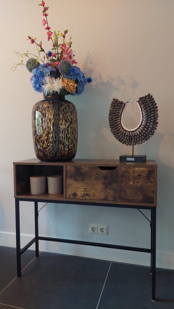 Sidetable - haltafel - wandtafel in goede staat, Ophalen, 100 tot 150 cm, Overige materialen, Zo goed als nieuw