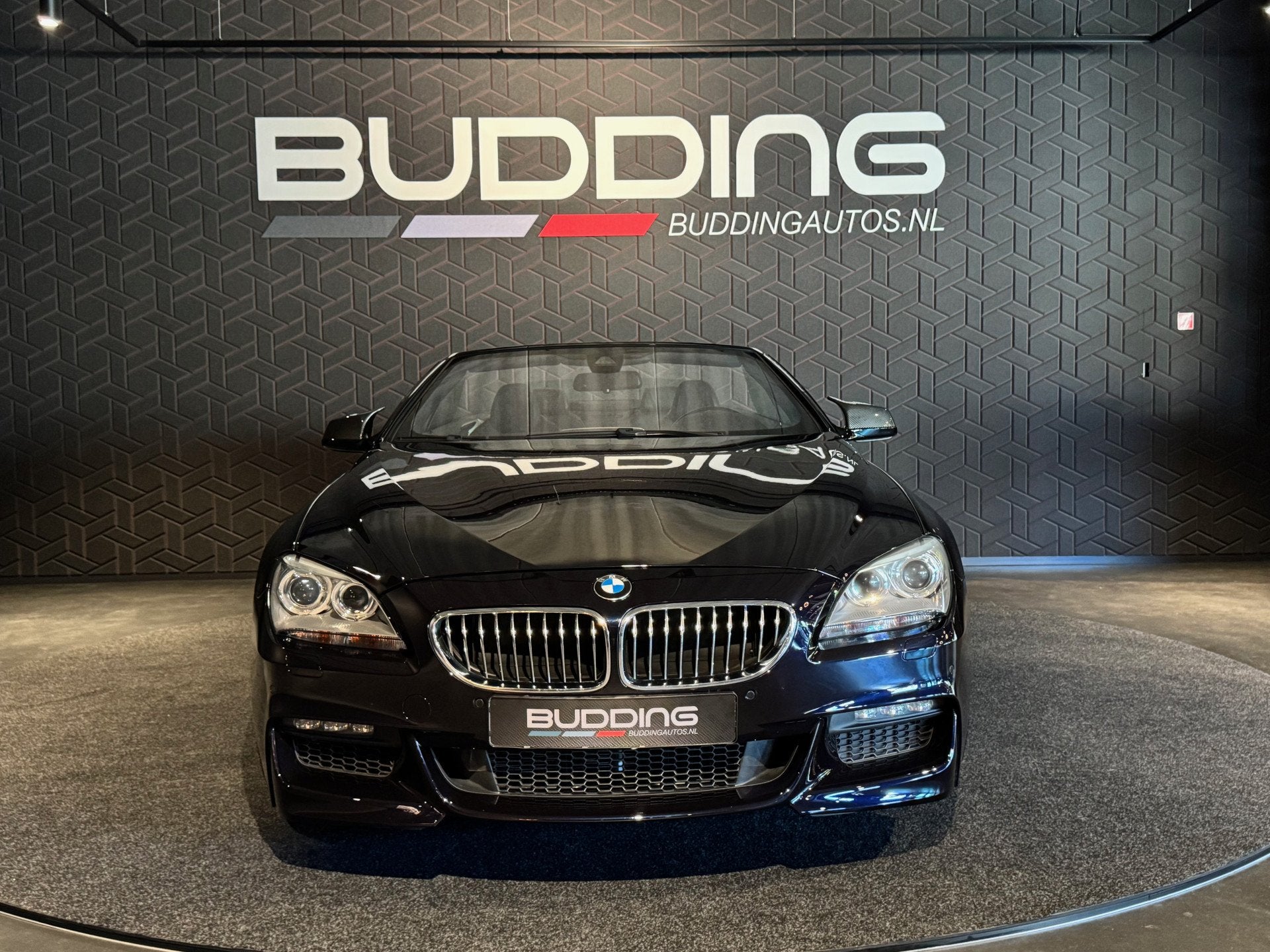 BMW 6 Serie Cabrio 640i High Executive | M-sport | Leder | M, Auto's, Euro 5, Achterwielaandrijving, Gebruikt, Zwart