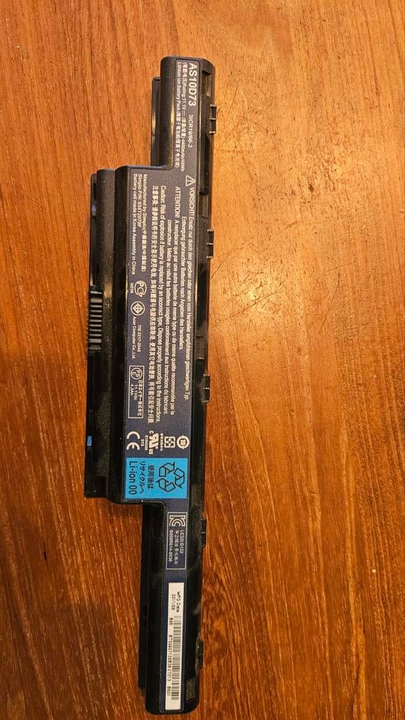 Acer Laptop Accu AS10D73 / AS10D31 – Li-Ion Battery, Computers en Software, Accu's en Batterijen, Ophalen of Verzenden, Zo goed als nieuw