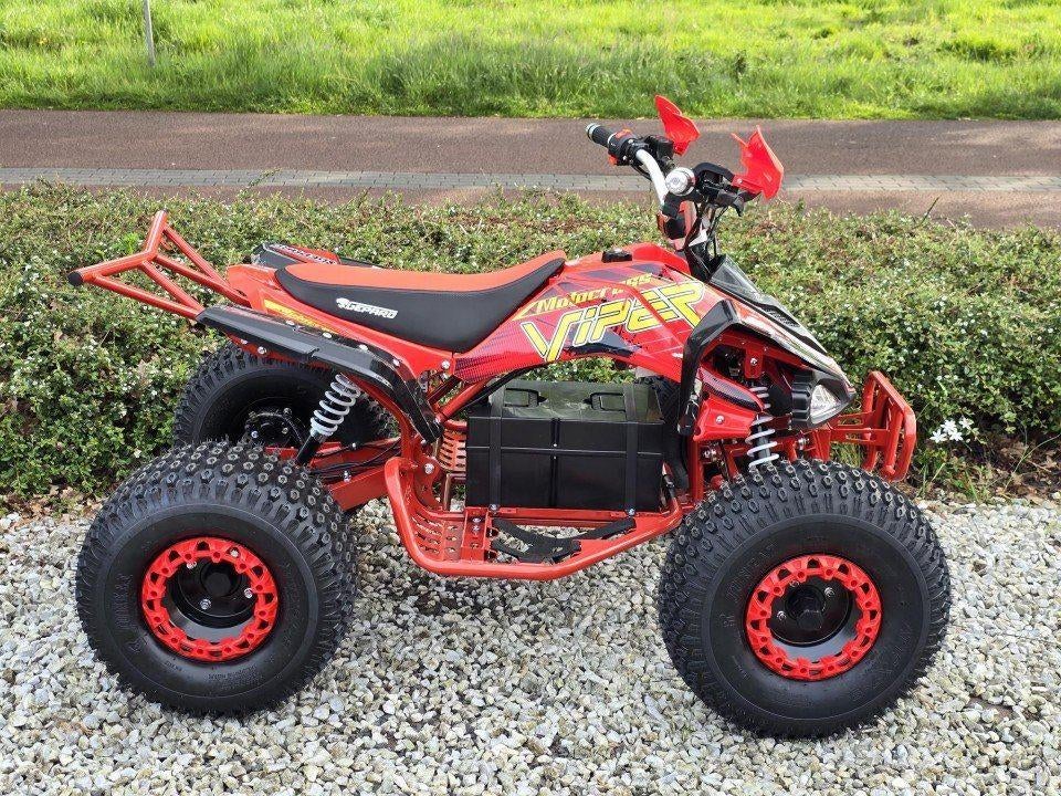 Nieuwe Elektr Maxi kinderquad Gepard Viper S8 1000W 48V Rood