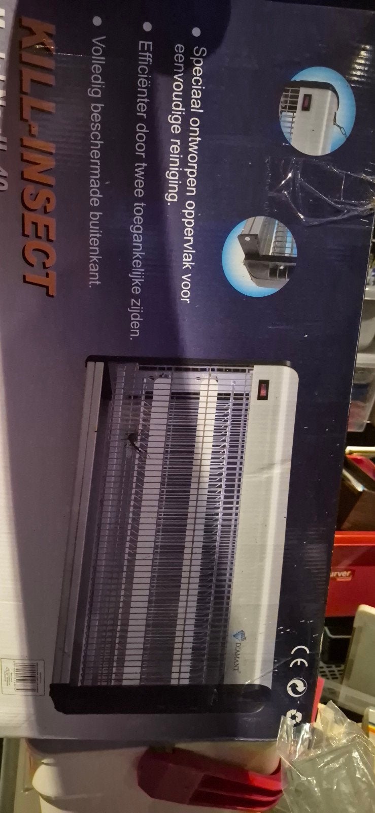 Kill-Insect Vliegenlamp - Efficiënte Insectenverdelger, Ophalen of Verzenden