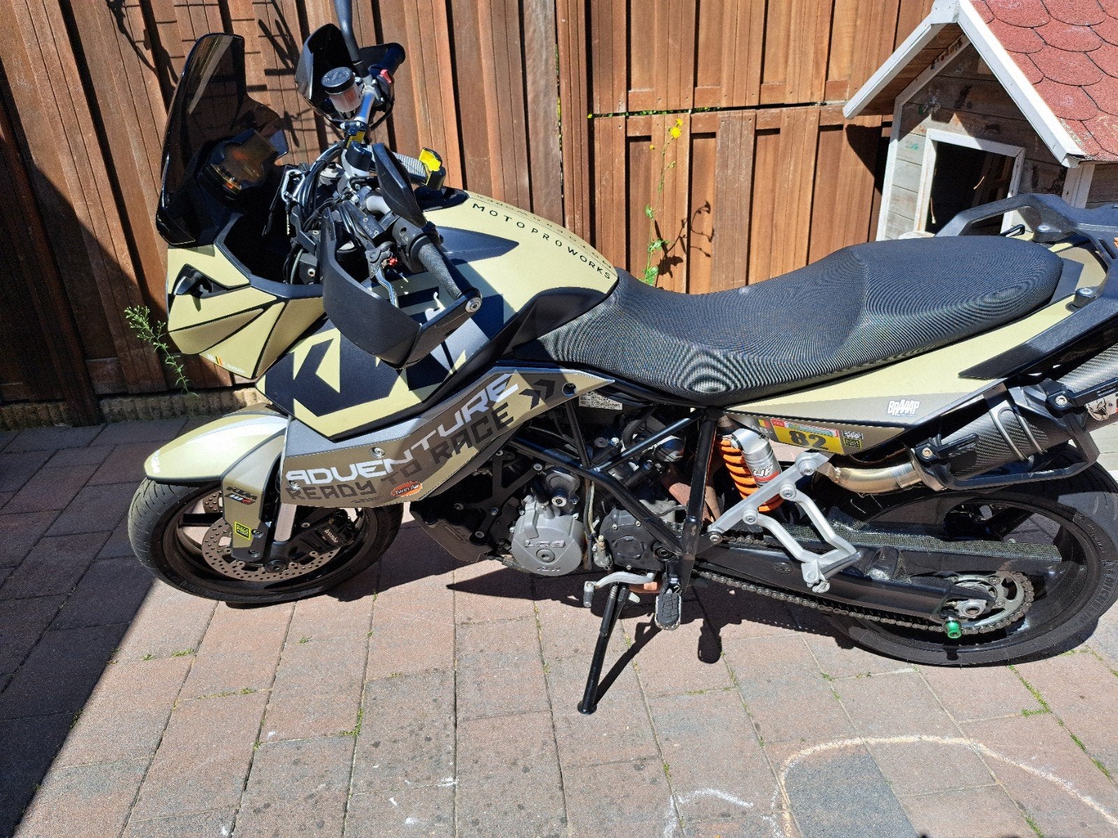 ktm 990 smt bj 2009, LED Verlichting, 2 cilinders, Motorrijbewijs A, Gebruikt