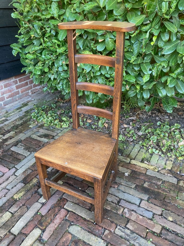 Mooie antieke bidstoel, Ophalen