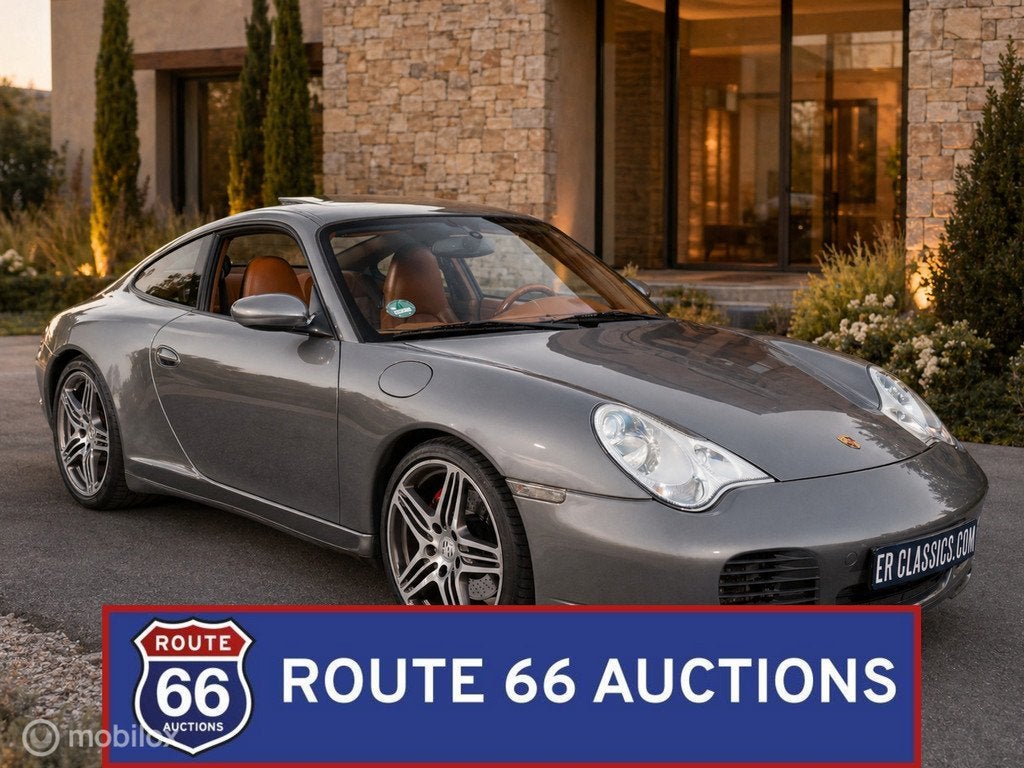 Porsche 911 Carrera 4S | 2003 | Route 66 Auctions, Auto's, Porsche, Bedrijf, Te koop, Benzine, Overige carrosserieën, Handgeschakeld