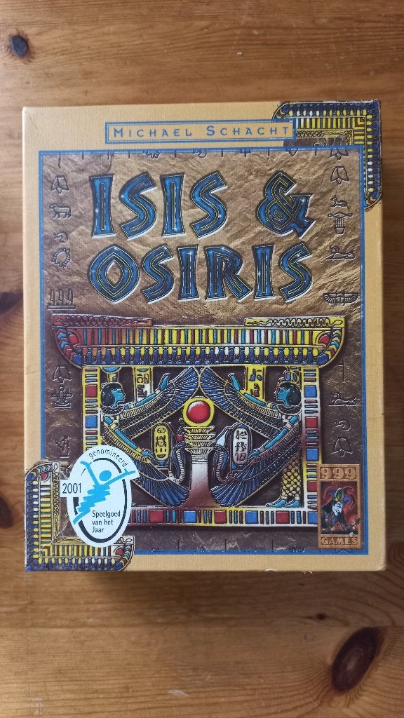 Isis & Osiris bordspel, Hobby en Vrije tijd, Gezelschapsspellen | Bordspellen, Een of twee spelers, Ophalen of Verzenden, Zo goed als nieuw