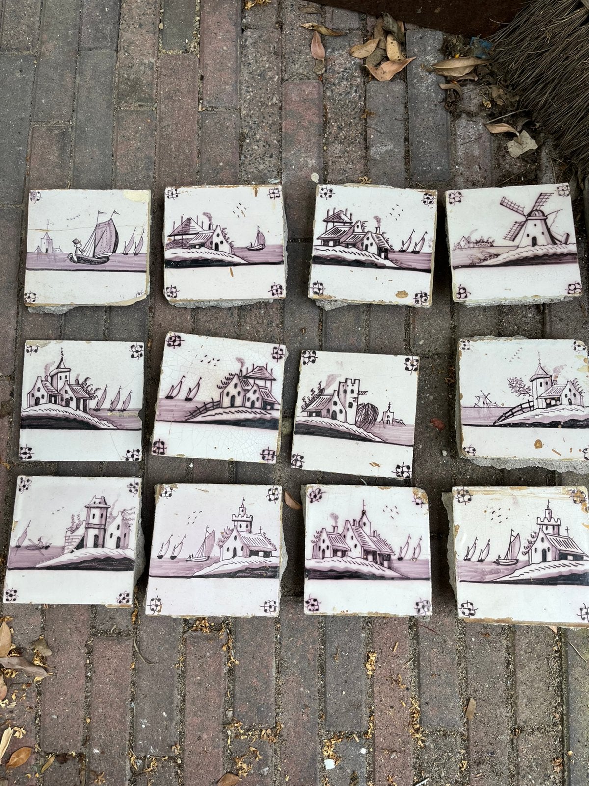 Tka antieke tegels (wss uit 19 eeuw), Antiek en Kunst, Antiek | Wandborden en Tegels, Ophalen