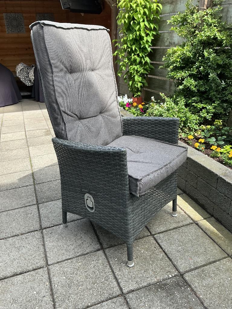 Te koop: verstelbare tuinstoel, Tuin en Terras, Ophalen, Zo goed als nieuw, Kunststof