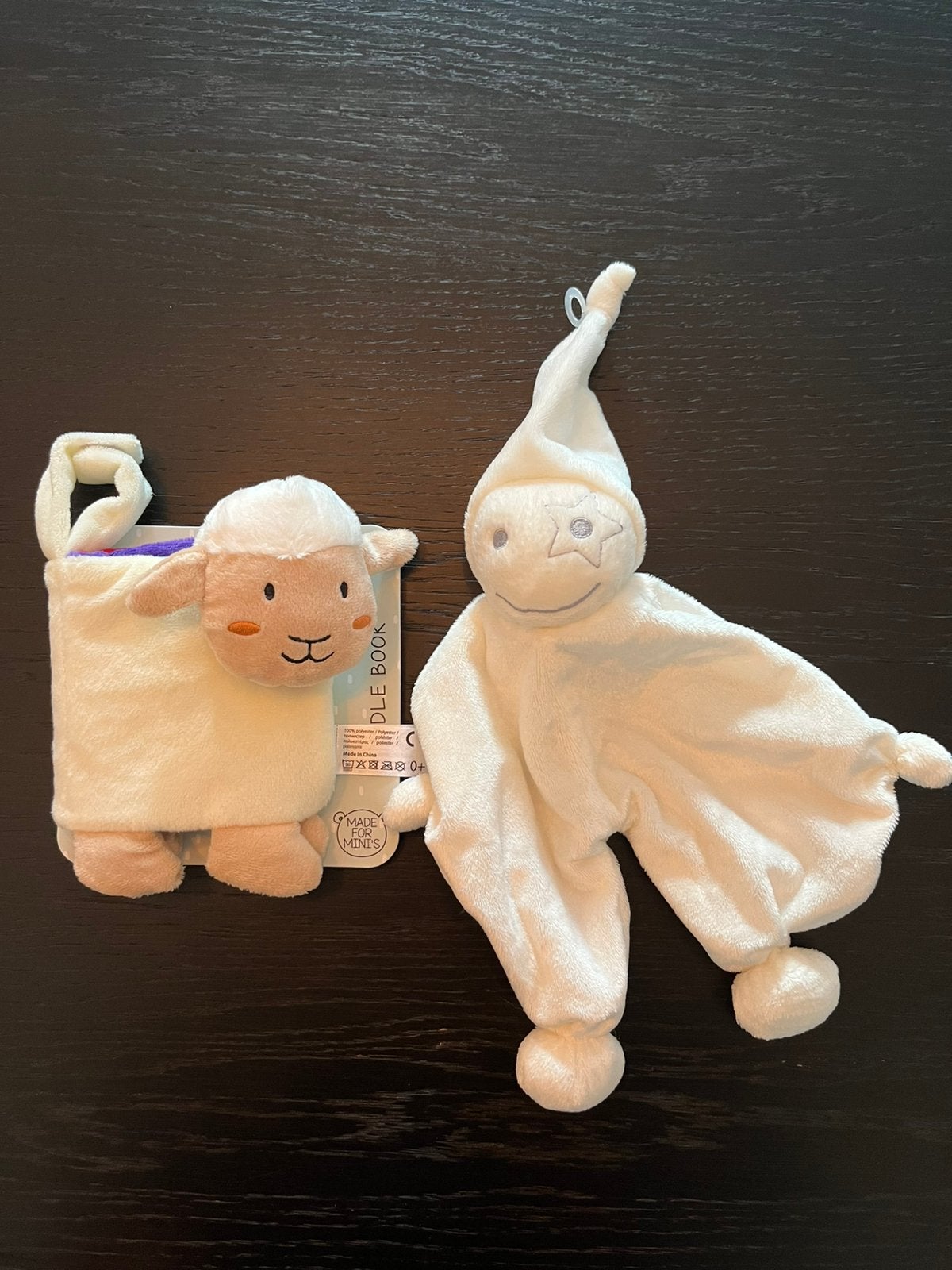 Prenatal knuffeldoekje en knisperboekje, Ophalen of Verzenden, Nieuw, Kraamcadeau
