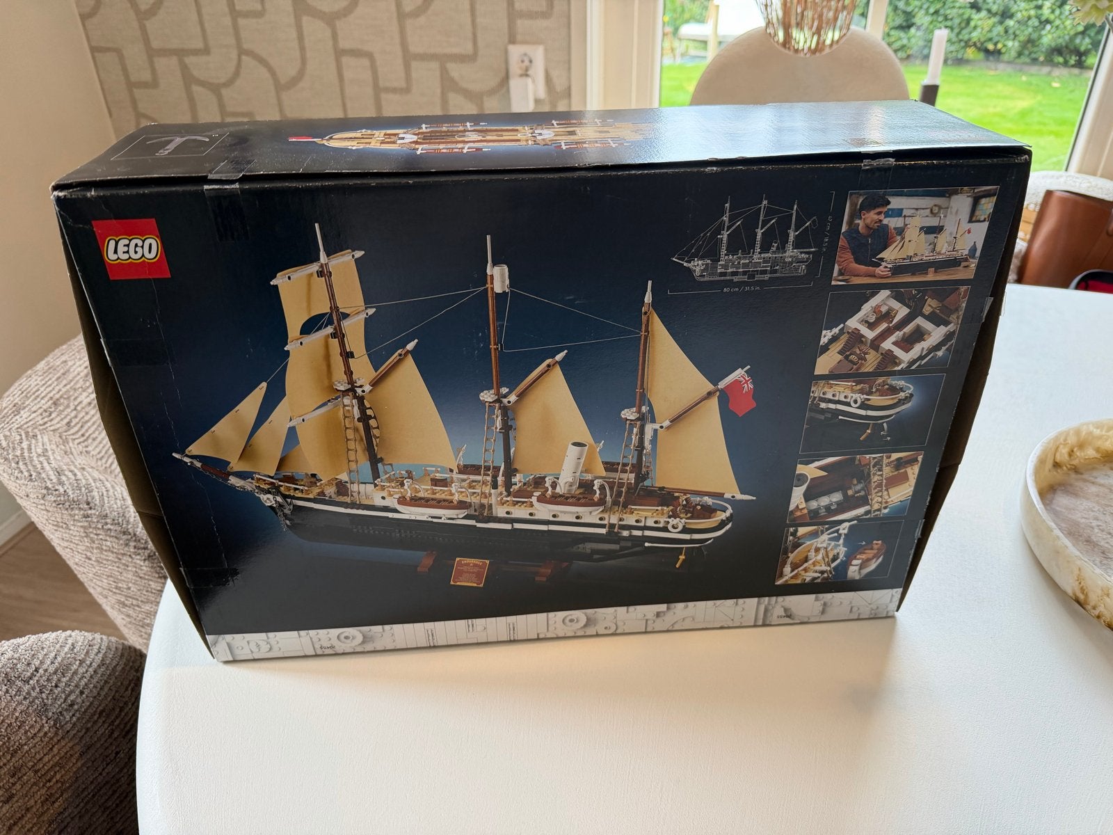 Lego Icons 10335 Endurance Schip - Zo goed als nieuw, Lego, Ophalen of Verzenden, Zo goed als nieuw, Compleet