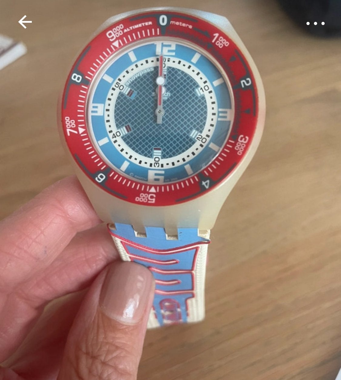 Swatch horloge, Kunststof, Gebruikt, Polshorloge, Swatch