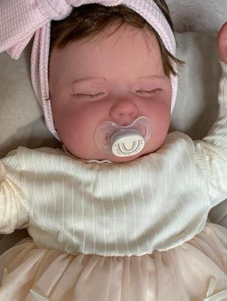 Handgemaakte babypop reborn 🎀  Emi nieuw, Verzenden, Nieuw, Pop