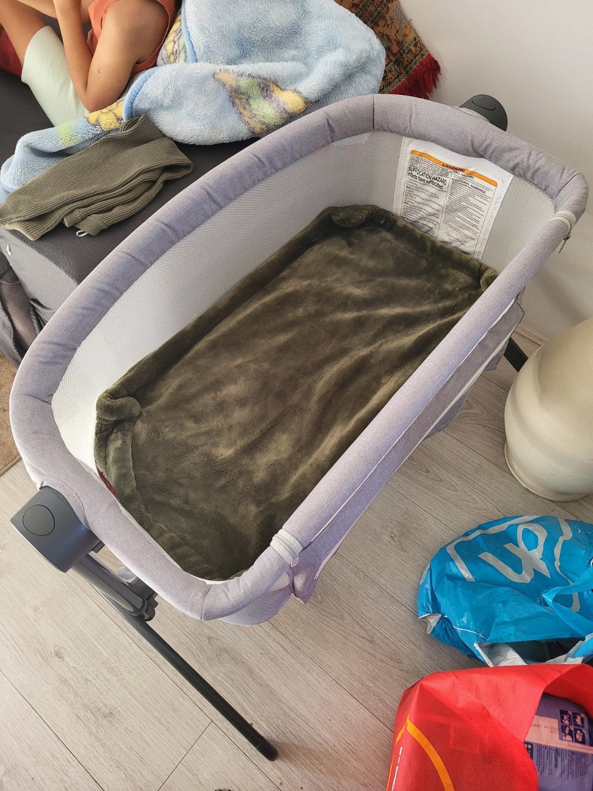 baby bedje, Ophalen, Wieg