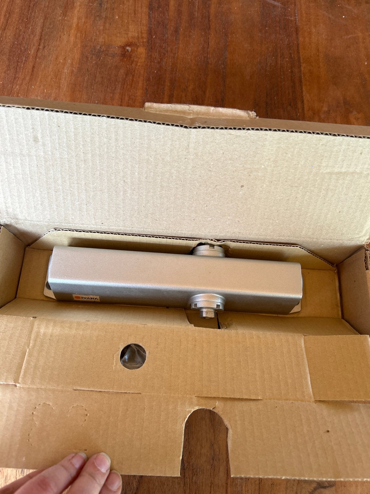 Nieuwe Deurdranger - Zilverkleurig, Ophalen, Nieuw, Overige materialen, Overige typen