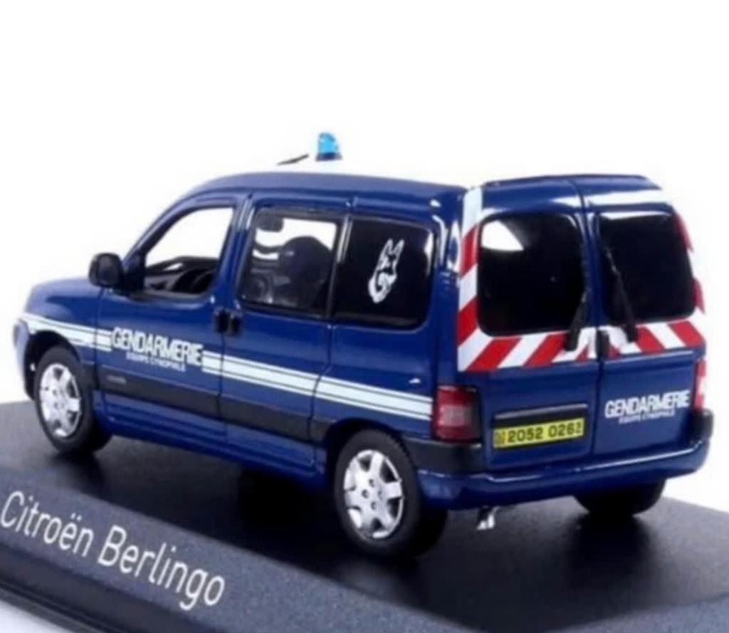 Citroen Berlingo 2005 Gendarmerie 1/43 NOREV ref. 155713, Verzenden, Nieuw, Auto, Norev