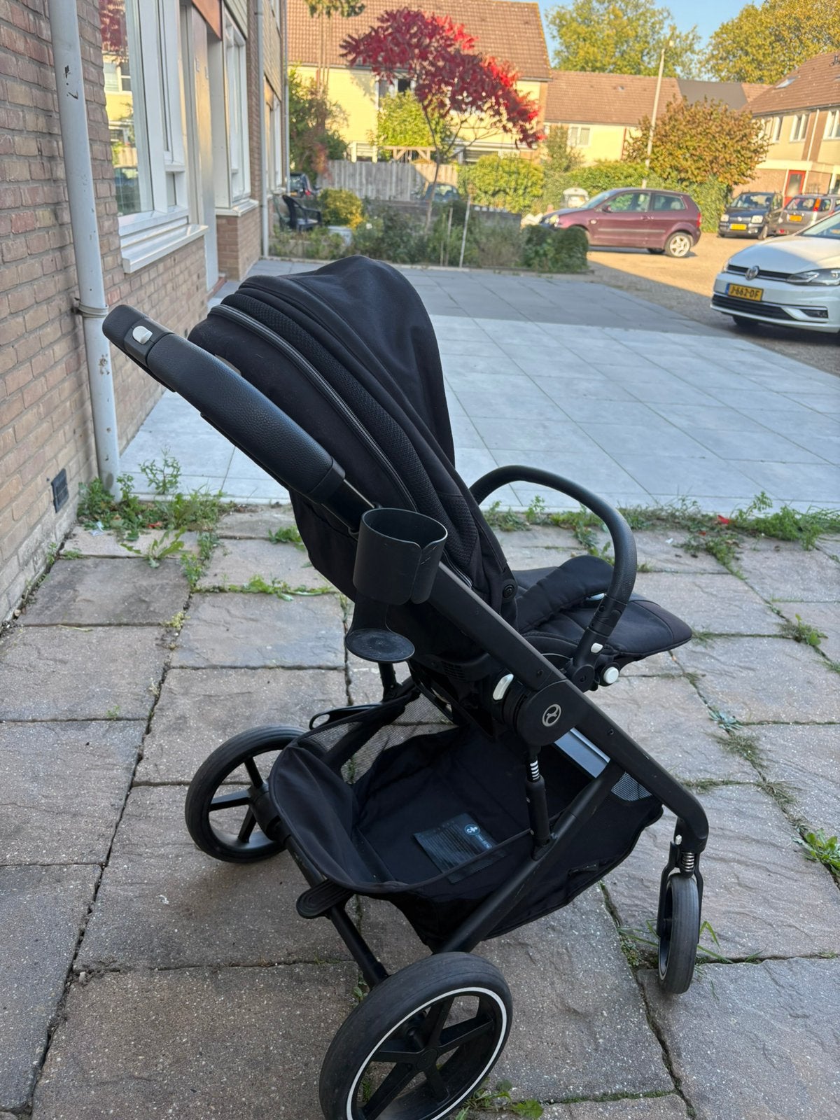 Cybex Balios S Lux 2-in-1 zwart, Kinderen en Baby's, Ophalen, Zo goed als nieuw, Voetenzak
