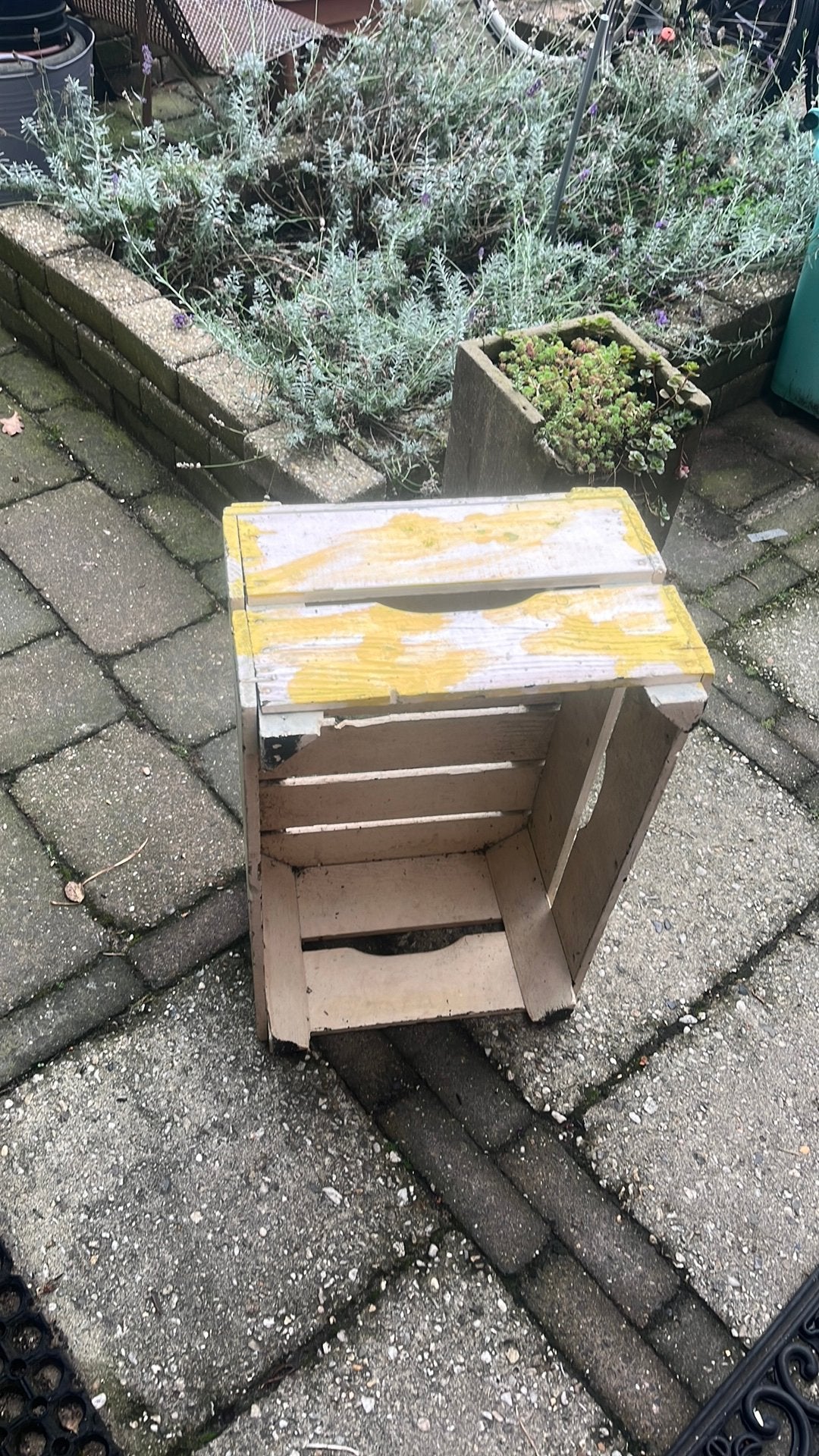 Houten kistje, Ophalen, 100 cm of meer, 60 cm of meer, Zo goed als nieuw