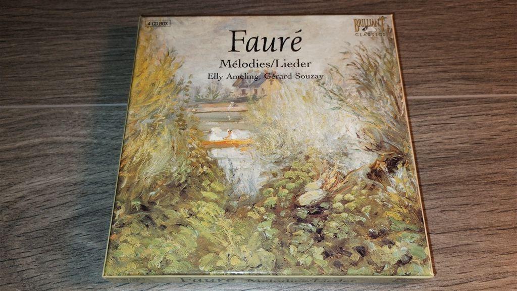 Fauré Elly Ameling, Gérard Souzay ‎- Mélodies / Lieder, Ophalen of Verzenden, Classicisme, Zo goed als nieuw, Kamermuziek