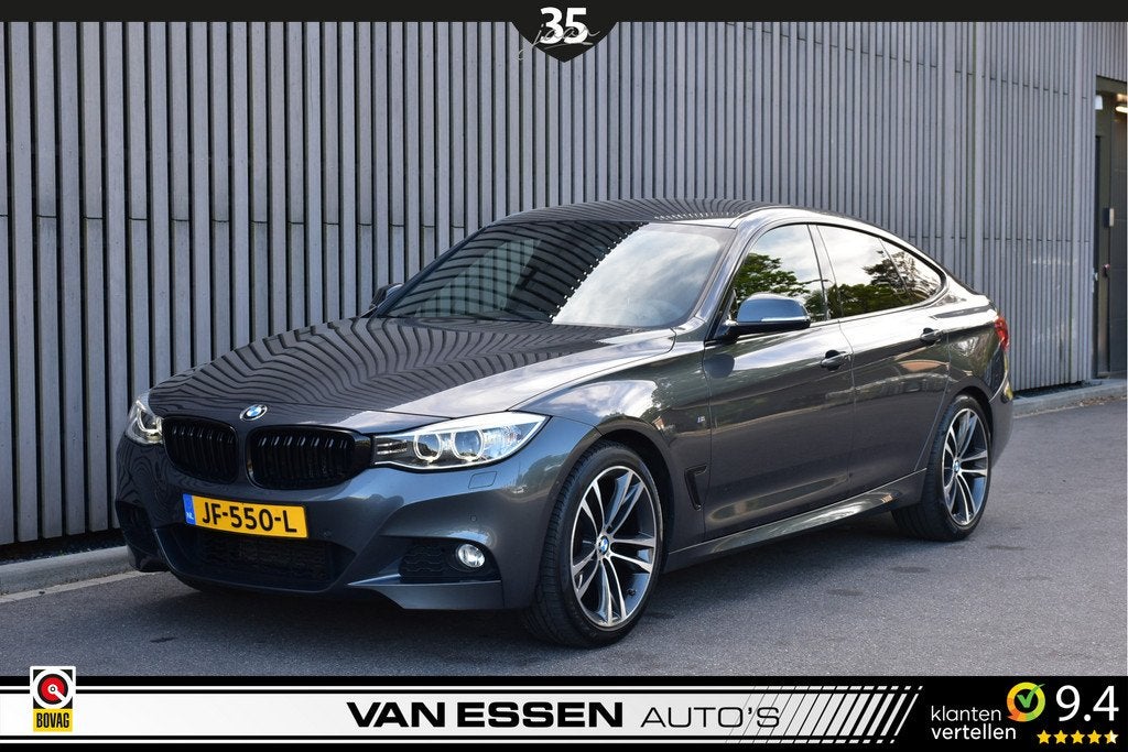 BMW 3-serie Gran Turismo 320i High Executive M-Sport Leder N, Auto's, BMW, Achterwielaandrijving, Gebruikt, Euro 6, 4 cilinders