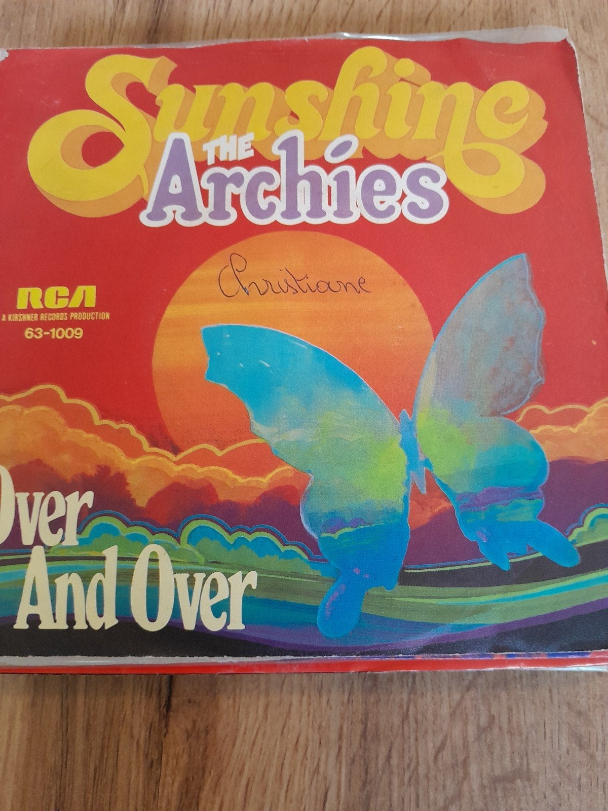 The archies 7inch sunshine, Ophalen of Verzenden, Zo goed als nieuw, Pop