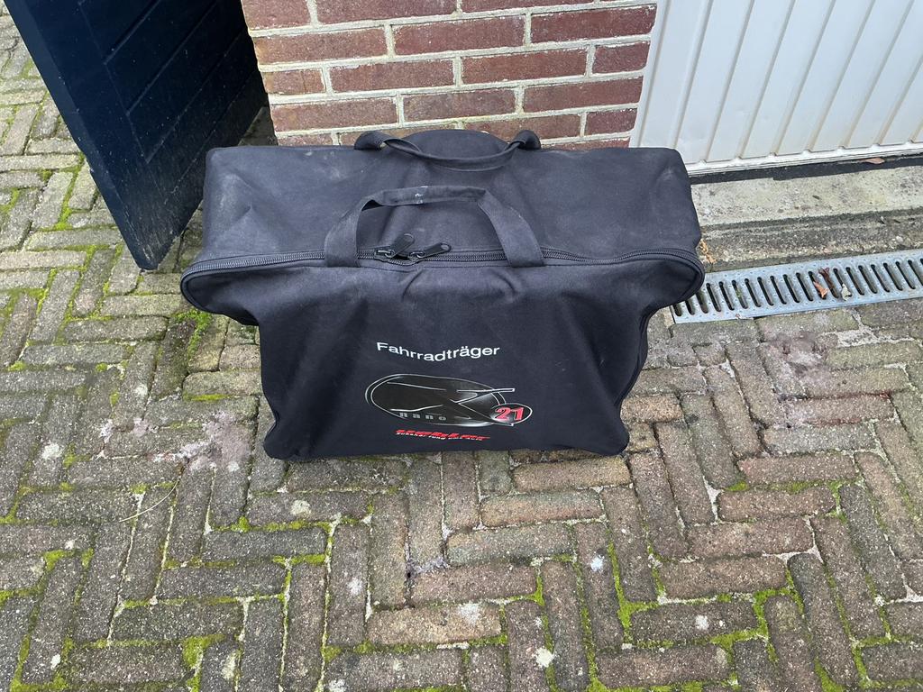 Uebler  fietsdragerTAS nano, Ophalen of Verzenden, Zo goed als nieuw, Trekhaakdrager