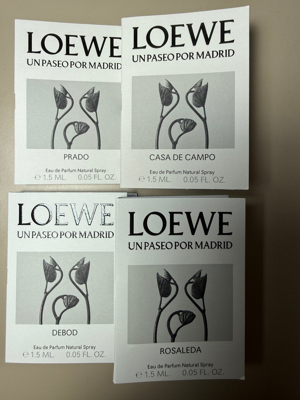 Loewe Un Paseo Por Madrid samples, Ophalen of Verzenden, Nieuw